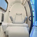 Seated Steel Hyperbaric Oxygen Chamber interior with reclining seat features a spacious design with a premium recliner, touchscreen controls, and a high-purity oxygen system, ensuring maximum comfort during therapy sessions.