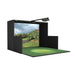 Simbooth 1 Golf Simulator Kit in a White Background.