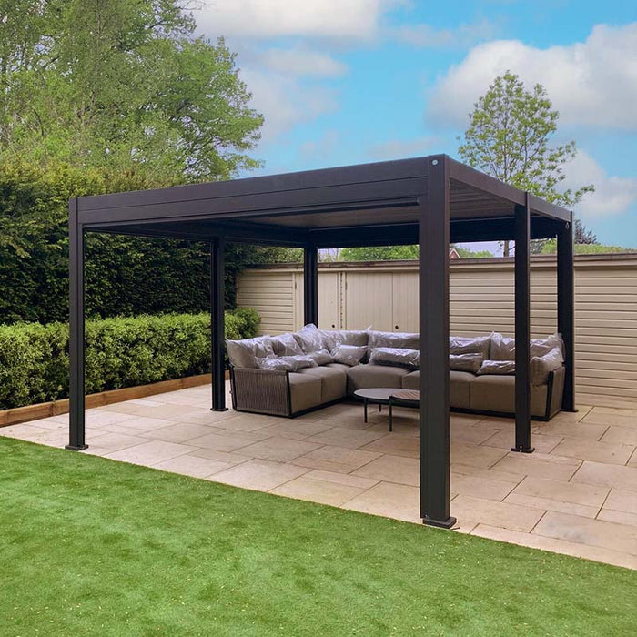 Suns Lifestyle Rota Louvered Pergola - Various Sizes