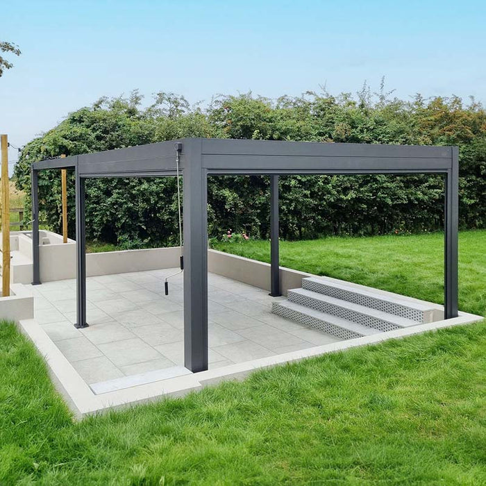 Suns Lifestyle Rota Louvered Pergola - Various Sizes