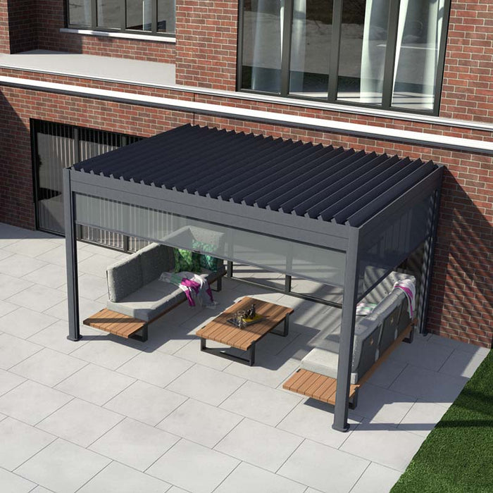 Suns Lifestyle Rota Louvered Pergola - Various Sizes