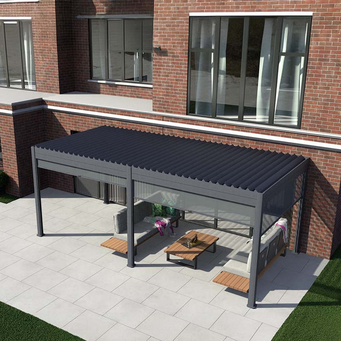 Suns Lifestyle Rota Louvered Pergola - Various Sizes