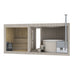 Tauras Classic 7-seater sauna and hot tub unit rendered in a light wood finish, showcasing clean Scandinavian design and integrated wellness features.