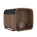 Ula Grand 6-Person Outdoor Sauna in RAL 8017 exterior with black bitumen roof