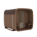 Ula Grand 6-Person Outdoor Sauna in RAL 8017 exterior with canvas roof (8017)