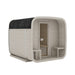 Ula Grand 6-Person Outdoor Sauna in RAL 9002 exterior with black bitumen roof