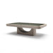 Sleek Vismara Mono Pool Table with a Mediterranean concrete-effect finish, perfect for modern homes.